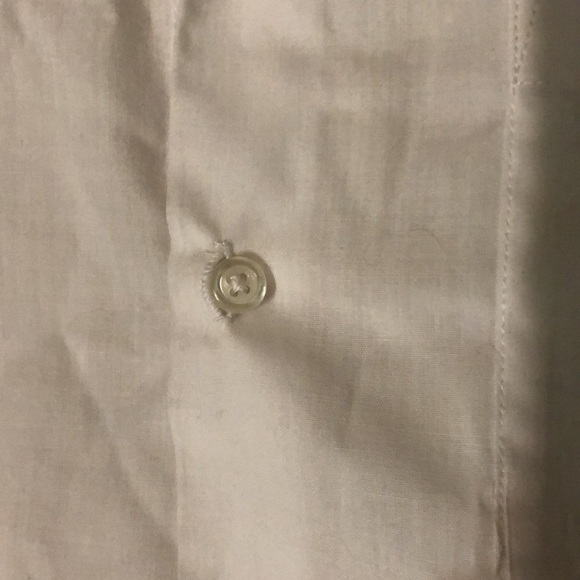 Boys white long sleeve dress shirt size 12 B Blass - Picture 3 of 4